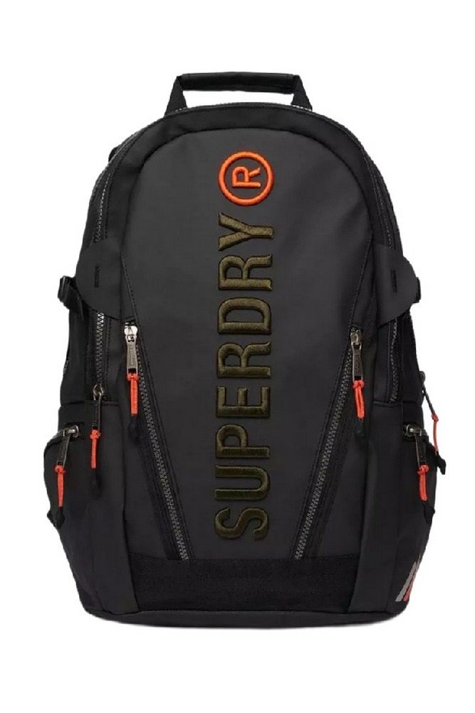 SUPERDRY D1 SDNA TARP EMB RUCKSACK ΤΣΑΝΤΑ UNISEX BLACK