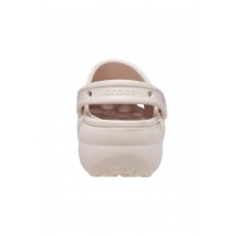 CROCS CLASSIC PLATFORM CLOG 206750 ΠΕΔΙΛΟ ΓΥΝΑΙΚΕΙΟ NUDE