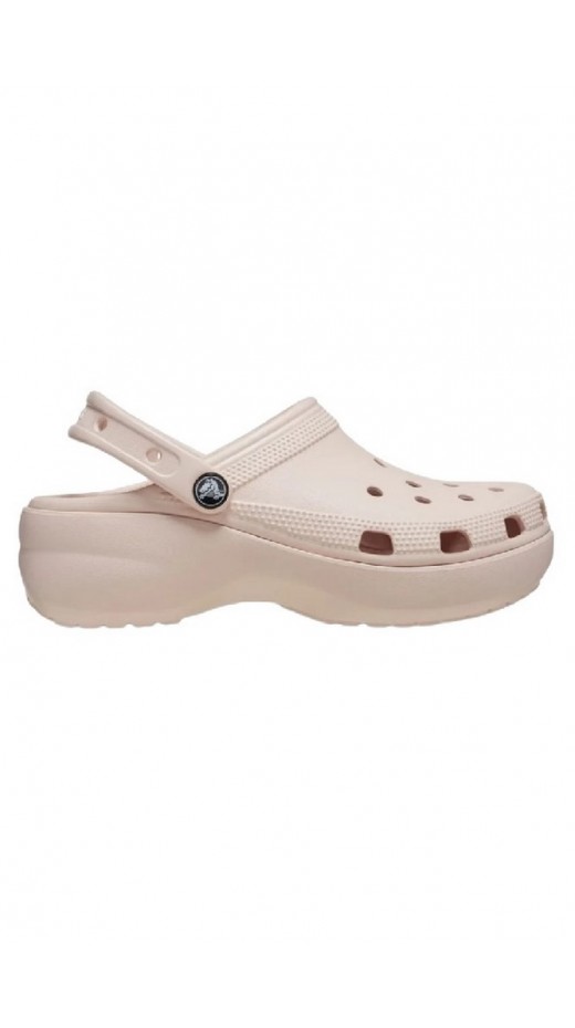 CROCS CLASSIC PLATFORM CLOG 206750 ΠΕΔΙΛΟ ΓΥΝΑΙΚΕΙΟ NUDE
