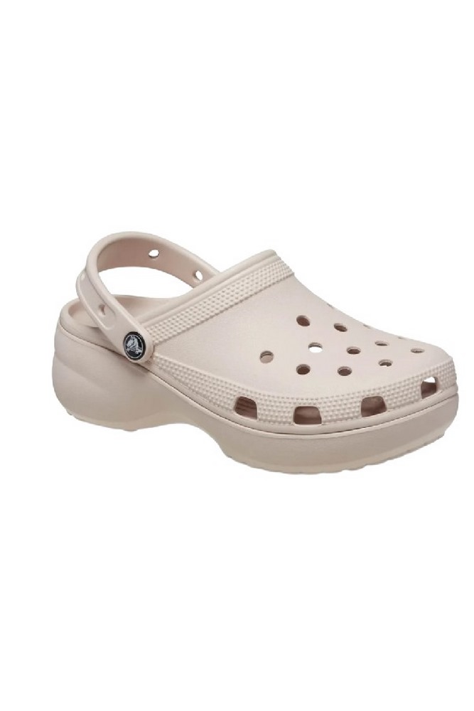 CROCS CLASSIC PLATFORM CLOG 206750 ΠΕΔΙΛΟ ΓΥΝΑΙΚΕΙΟ NUDE