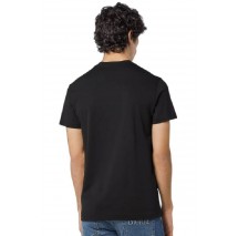 VERSACE JEANS COUTURE S LOGO THICK FOIL T-SHIRT ΑΝΔΡΙΚΟ BLACK