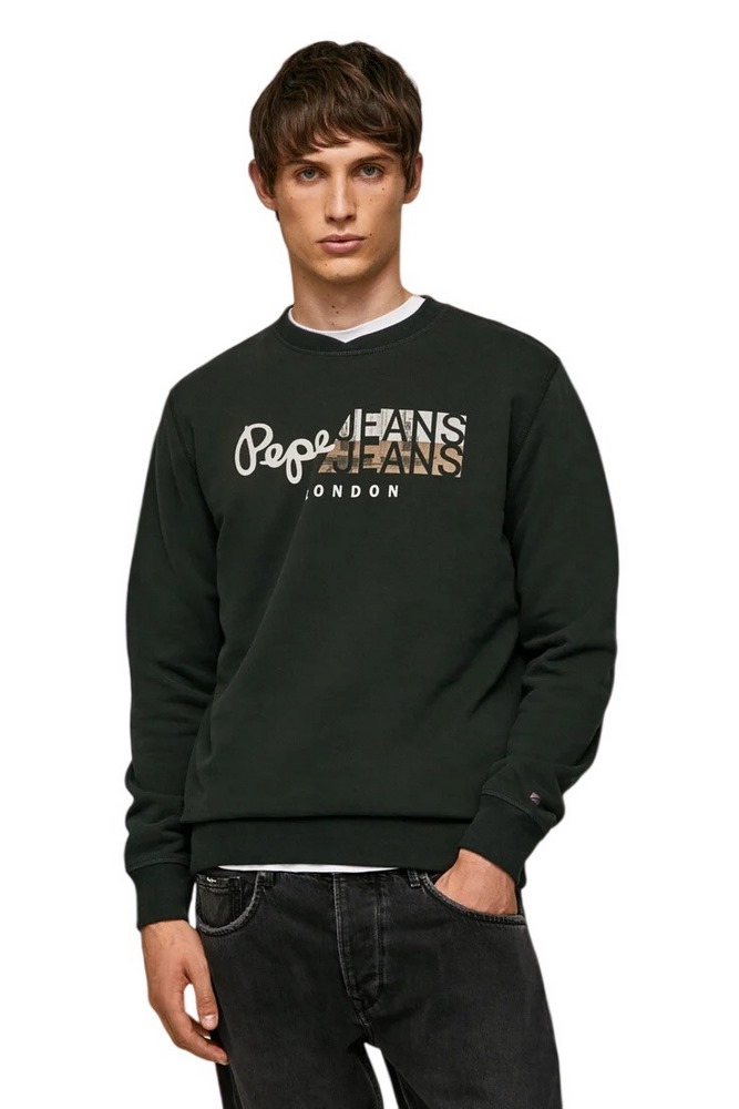 ΜΠΛΟΥΖΑ ΦΟΥΤΕΡ E2 PIERSON ΑΝΔΡΙΚΗ PEPE JEANS BLACK