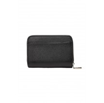 CALVIN KLEIN SCULPTED MED ZIP AROUND WALLET ΠΟΡΤΟΦΟΛΙ  ΓΥΝΑΙΚΕΙΟ BLACK
