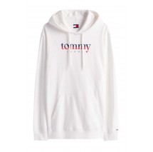 TOMMY JEANS REG DNA HOODIE EXT ΜΠΛΟΥΖΑ ΦΟΥΤΕΡ ΑΝΔΡΙΚΗ OFF WHITE