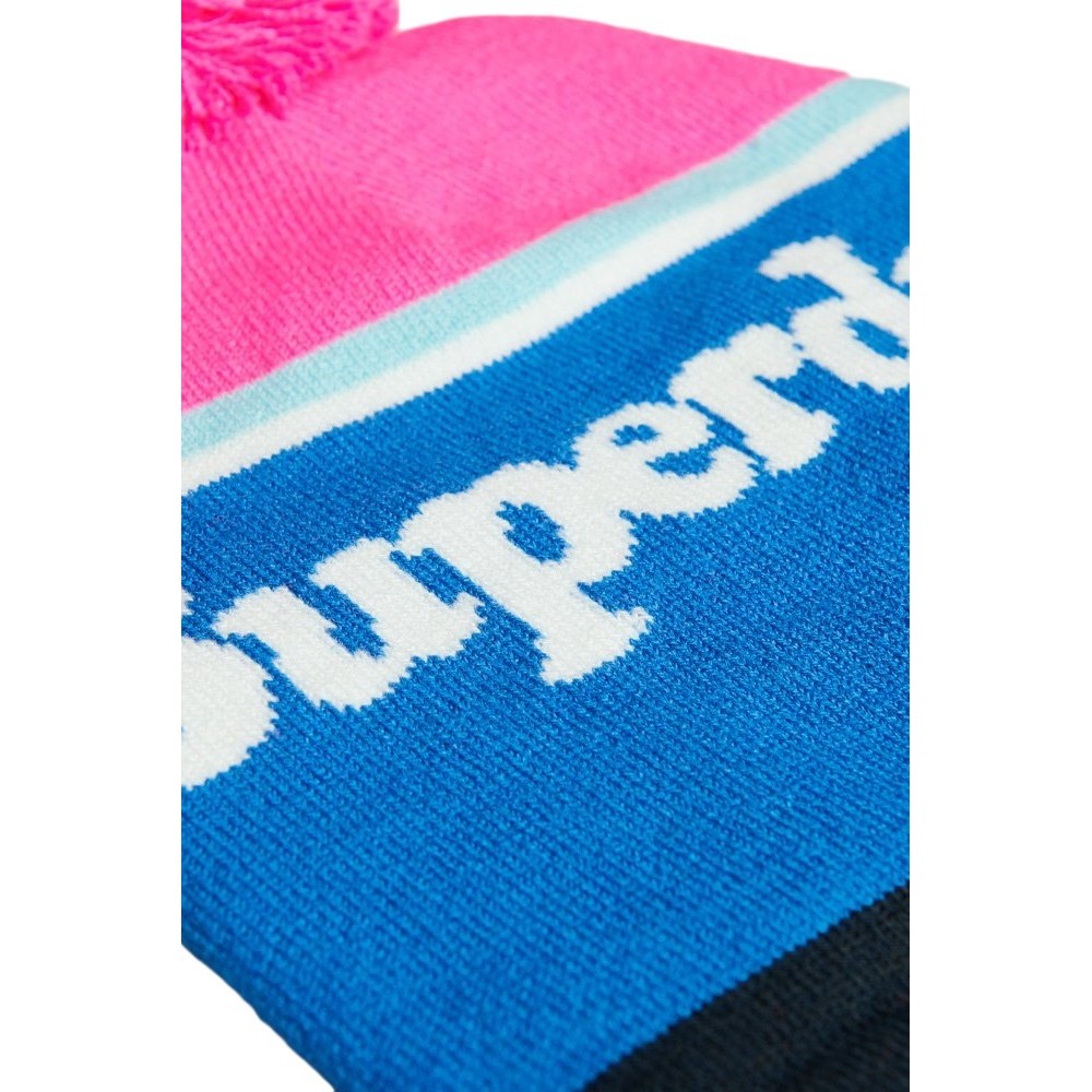 ΣΚΟΥΦΟΣ D3 VINTAGE CLASSIC LOGO BEANIE ΓΥΝΑΙΚΕΙΟΣ SUPERDRY MULTI