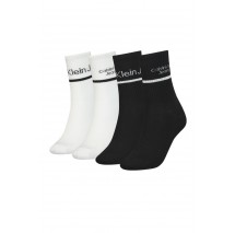 CALVIN KLEIN JEANS CKJ WOMEN SOCK 4P LOGO STRIPE GIFTBOX ΚΑΛΤΣΕΣ ΓΥΝΑΙΚΕΙΕΣ MULTI