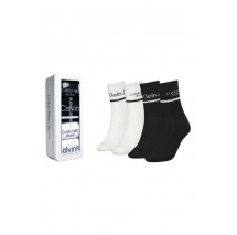 CALVIN KLEIN JEANS CKJ WOMEN SOCK 4P LOGO STRIPE GIFTBOX ΚΑΛΤΣΕΣ ΓΥΝΑΙΚΕΙΕΣ MULTI