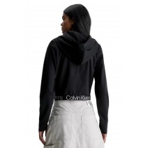 CALVIN KLEIN JEANS TAPE MILANO HOODIE ΜΠΛΟΥΖΑ ΦΟΥΤΕΡ ΓΥΝΑΙΚΕΙΑ BLACK