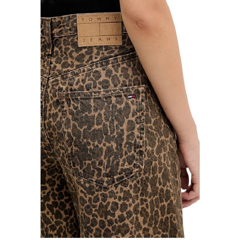 TOMMY JEANS CHARLIE MR LOOSE WIDE LEO ΠΑΝΤΕΛΟΝΙ ΓΥΝΑΙΚΕΙΟ ANIMAL PRINT