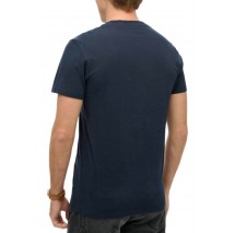 SUPERDRY ESSENTIAL LOGO EMB T-SHIRT ΜΠΛΟΥΖΑ ΑΝΔΡΙΚΗ NAVY