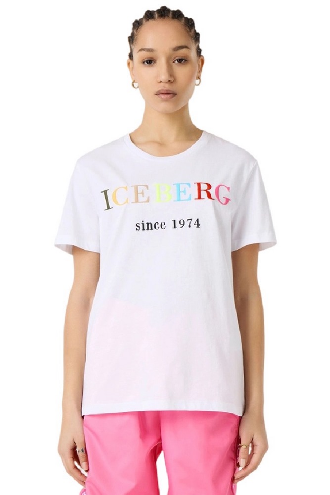 T-SHIRT JERSEY  ΓΥΝΑΙΚΕΙΟ ICEBERG WHITE