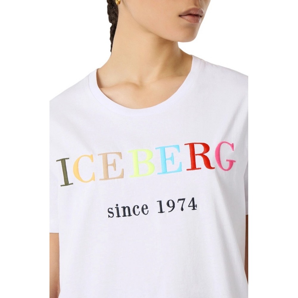 T-SHIRT JERSEY  ΓΥΝΑΙΚΕΙΟ ICEBERG WHITE