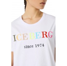 T-SHIRT JERSEY  ΓΥΝΑΙΚΕΙΟ ICEBERG WHITE