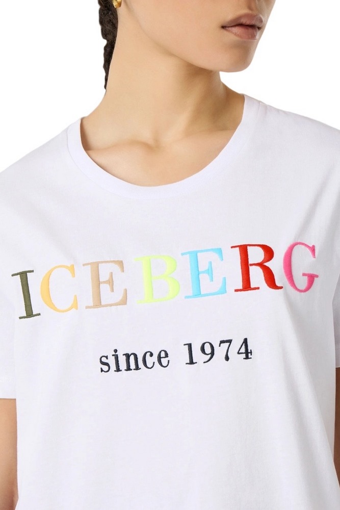 T-SHIRT JERSEY  ΓΥΝΑΙΚΕΙΟ ICEBERG WHITE