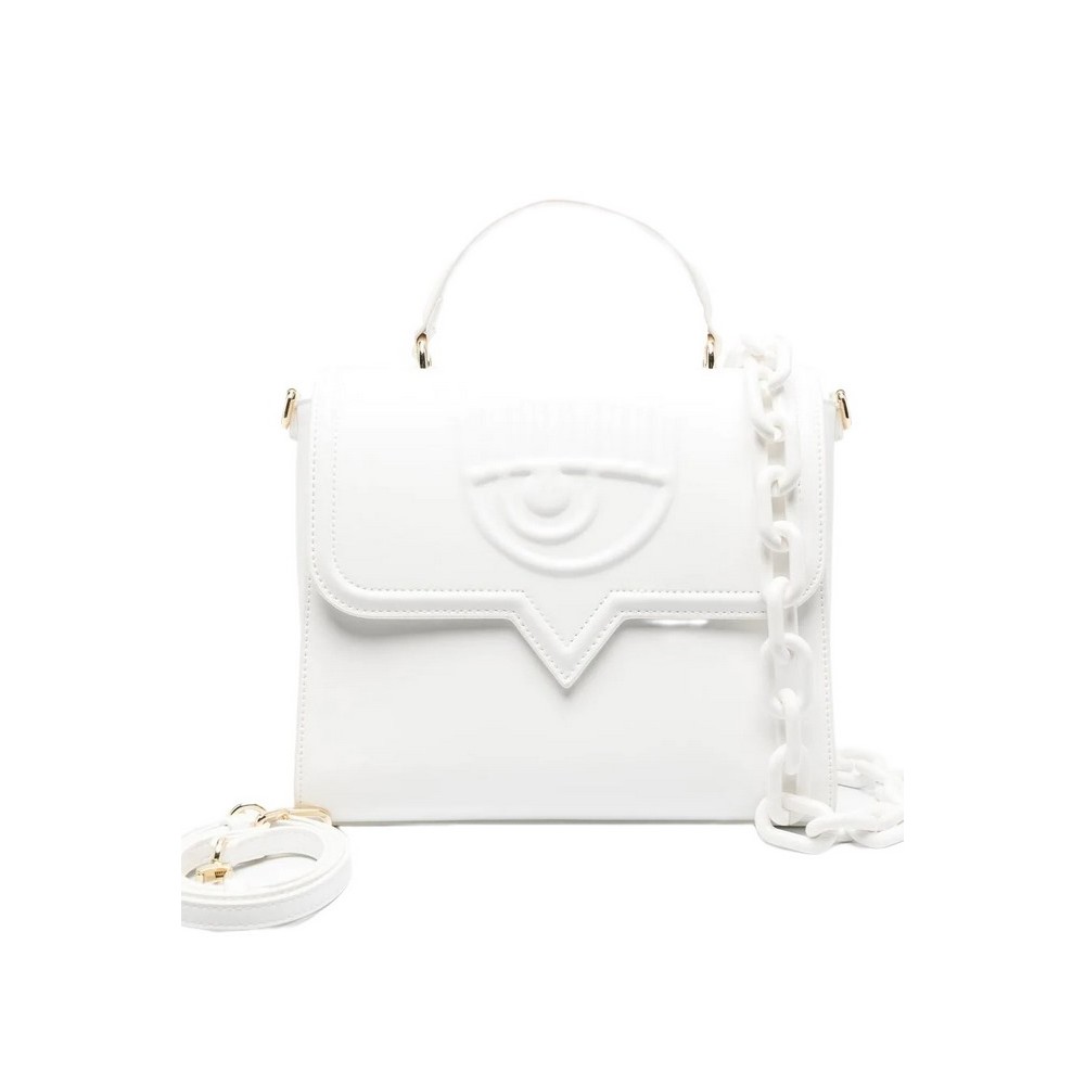CHIARA FERRAGNI RANGE A-EYELIKE BAGS SMOOTH CALF ΤΣΑΝΤΑ ΓΥΝΑΙΚΕΙΟ WHITE CHIARA FERRAGNI RANGE A-EYELIKE BAGS SMOOTH CALF ΤΣΑΝΤΑ ΓΥΝΑΙΚΕΙΟ WHITE