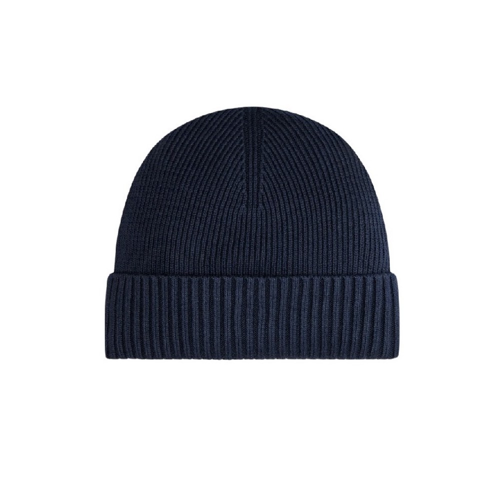 TOMMY HILFIGER FLAG PIMA COTTON BEANIE ΣΚΟΥΦΟΣ ΑΝΔΡΙΚΟΣ NAVY
