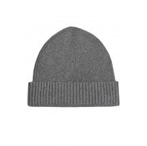 TOMMY HILFIGER FLAG PIMA COTTON BEANIE ΣΚΟΥΦΟΣ ΑΝΔΡΙΚΟΣ GREY