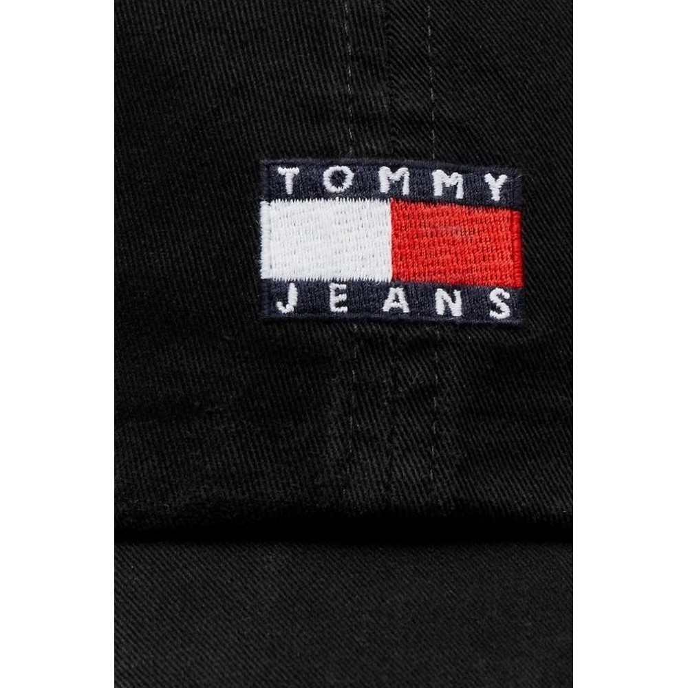 TOMMY JEANS HERITAGE CAP ΚΑΠΕΛΟ ΑΝΔΡΙΚΟ BLACK