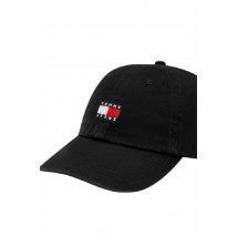 TOMMY JEANS HERITAGE CAP ΚΑΠΕΛΟ ΑΝΔΡΙΚΟ BLACK