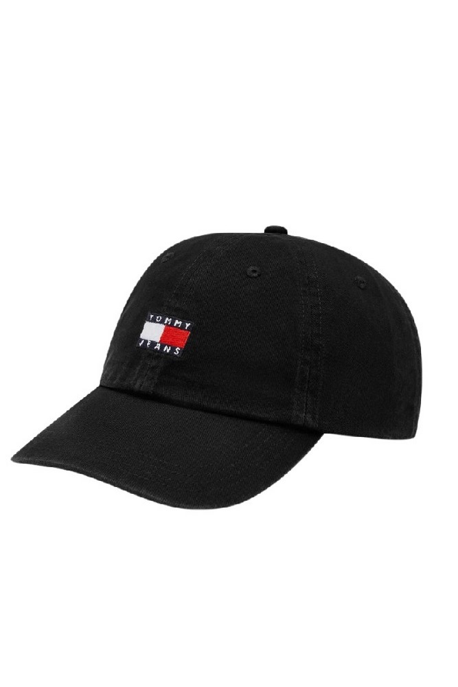 TOMMY JEANS HERITAGE CAP ΚΑΠΕΛΟ ΑΝΔΡΙΚΟ BLACK
