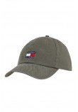 TOMMY JEANS HERITAGE CAP ΚΑΠΕΛΟ ΑΝΔΡΙΚΟ KHAKI