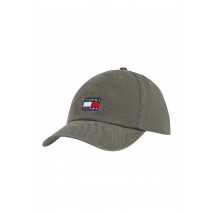 TOMMY JEANS HERITAGE CAP ΚΑΠΕΛΟ ΑΝΔΡΙΚΟ KHAKI