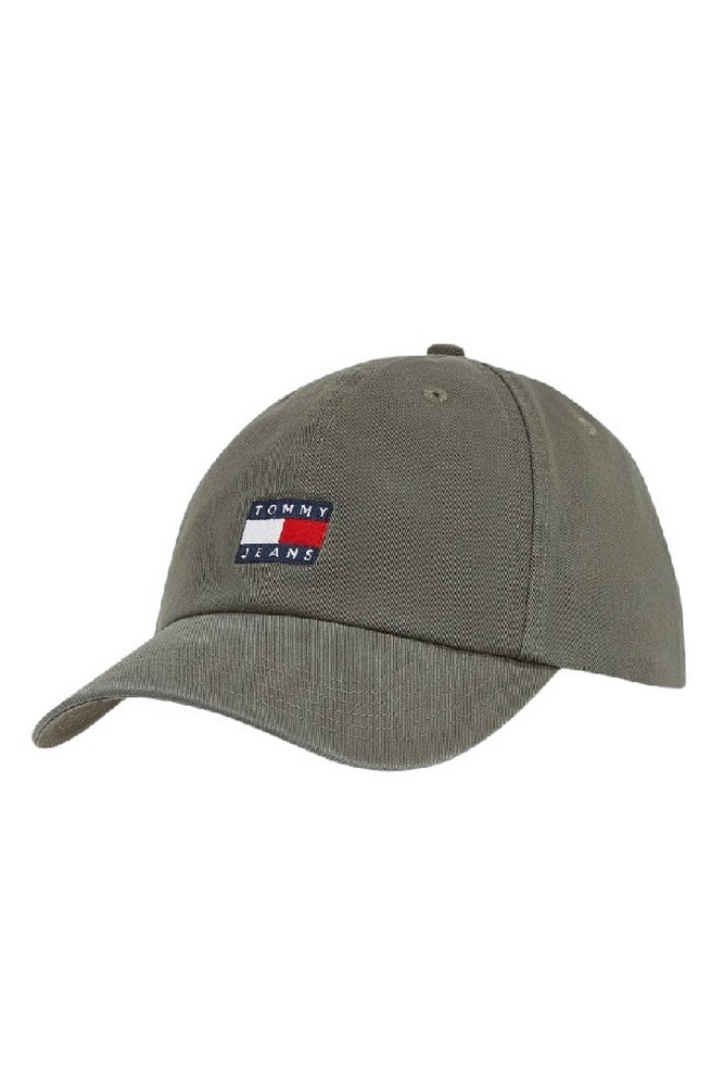 TOMMY JEANS HERITAGE CAP ΚΑΠΕΛΟ ΑΝΔΡΙΚΟ KHAKI