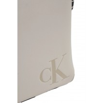 CALVIN KLEIN JEANS SCULPTED CAMERA POUCH21 MONO ΤΣΑΝΤΑ ΓΥΝΑΙΚΕΙΑ ECRU