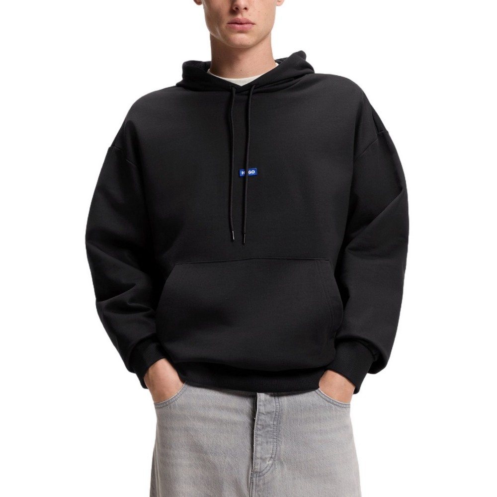 HUGO BOSS SWEATSHIRT NALONSO ΦΟΥΤΕΡ ΜΠΛΟΥΖΑ ΑΝΔΡΙΚΗ BLACK