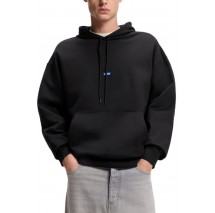 HUGO BOSS SWEATSHIRT NALONSO ΦΟΥΤΕΡ ΜΠΛΟΥΖΑ ΑΝΔΡΙΚΗ BLACK