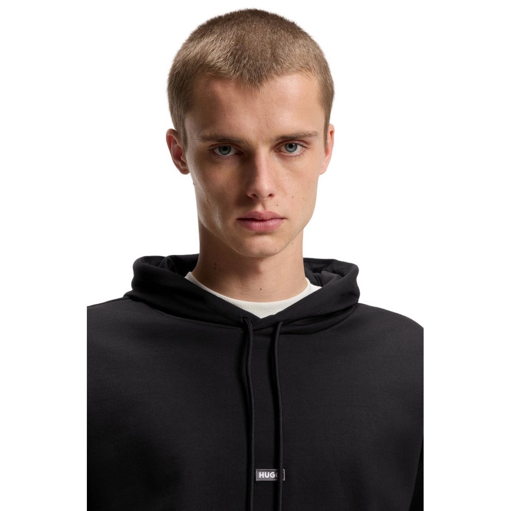 HUGO BOSS SWEATSHIRT NALONSO ΦΟΥΤΕΡ ΜΠΛΟΥΖΑ ΑΝΔΡΙΚΗ BLACK
