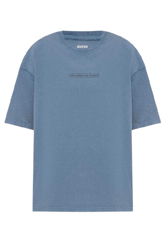 GUESS NAWAT CN T-SHIRT ΜΠΛΟΥΖΑ ΑΝΔΡΙΚΗ CIEL