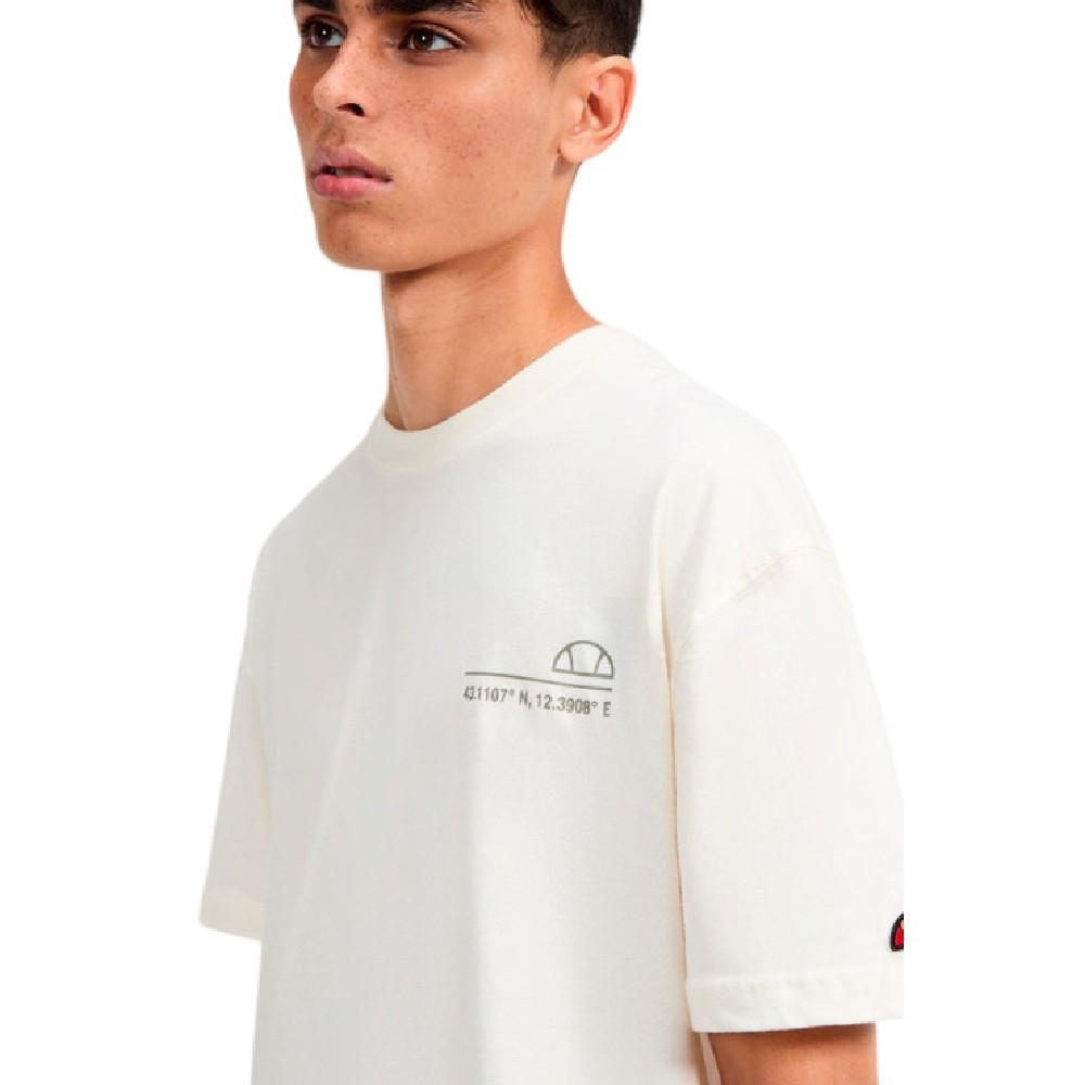 ELLESSE DESTINATION PARETE TEE T-SHIRT ΜΠΛΟΥΖΑ ΑΝΔΡΙΚΗ OFF WHITE