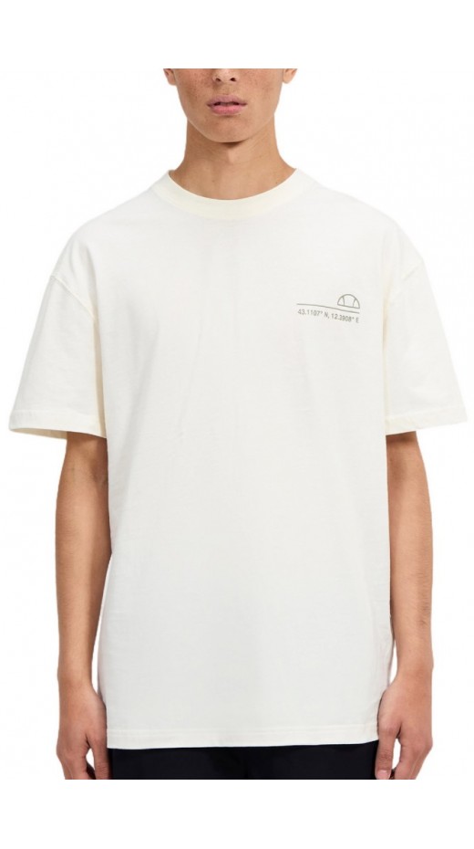 ELLESSE DESTINATION PARETE TEE T-SHIRT ΜΠΛΟΥΖΑ ΑΝΔΡΙΚΗ OFF WHITE