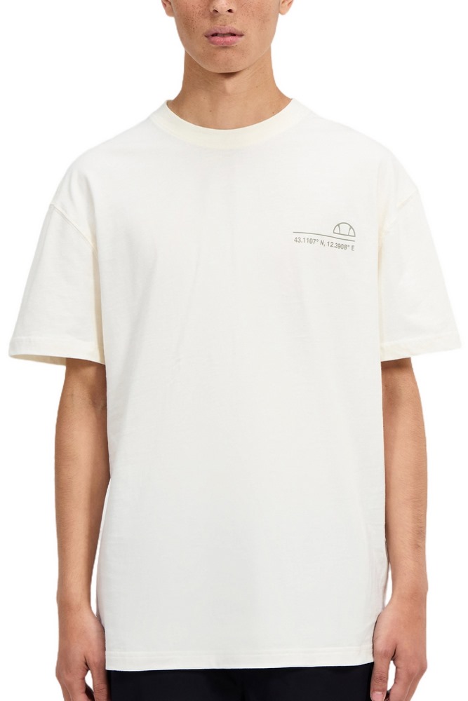 ELLESSE DESTINATION PARETE TEE T-SHIRT ΜΠΛΟΥΖΑ ΑΝΔΡΙΚΗ OFF WHITE