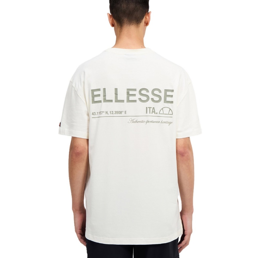 ELLESSE DESTINATION PARETE TEE T-SHIRT ΜΠΛΟΥΖΑ ΑΝΔΡΙΚΗ OFF WHITE