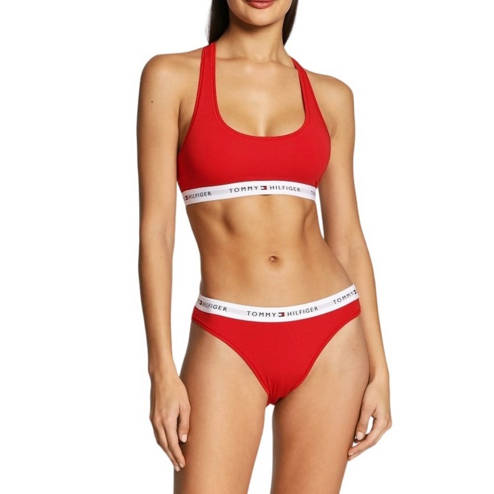 TOMMY HILFIGER UNLINED BRALETTE ΕΣΩΡΟΥΧΟ ΓΥΝΑΙΚΕΙΟ RED