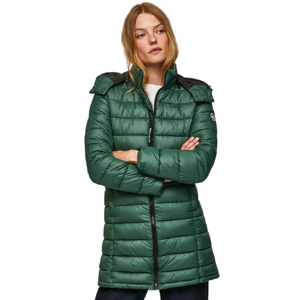 ΜΠΟΥΦΑΝ E1 AGNES  ΓΥΝΑΙΚΕΙΟ PEPE JEANS DARK GREEN