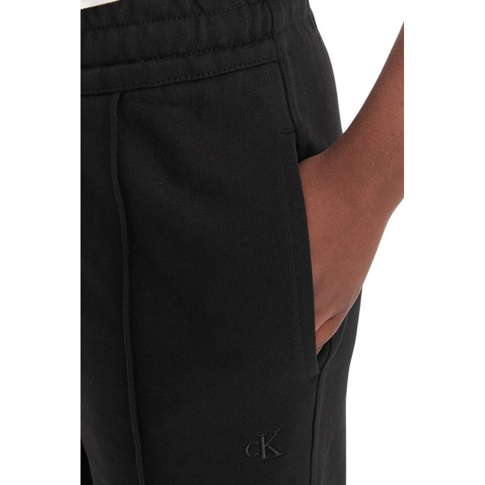 CALVIN KLEIN JEANS ARCHIVE LOGO FRENCH TERRY TRACKP ΦΟΡΜΑ ΓΥΝΑΙΚΕΙΑ BLACK