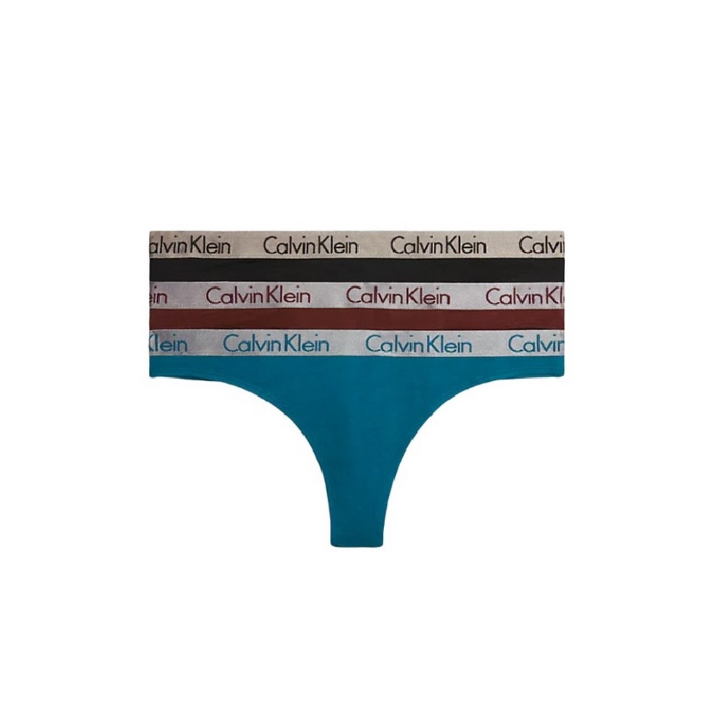 CALVIN KLEIN JEANS THONG 3PK ΕΣΩΡΟΥΧΟ ΓΥΝΑΙΚΕΙΟ MULTI