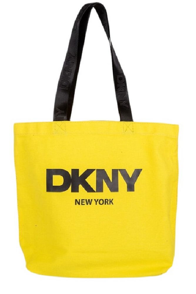 DKNY IZZY TOTE HANDBAG R53AGN37 ΤΣΑΝΤΑ ΓΥΝΑΙΚΕΙΑ YELLOW