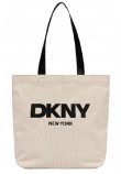 DKNY IZZY TOTE HANDBAG R53AGN37 ΤΣΑΝΤΑ ΓΥΝΑΙΚΕΙΑ NATURAL