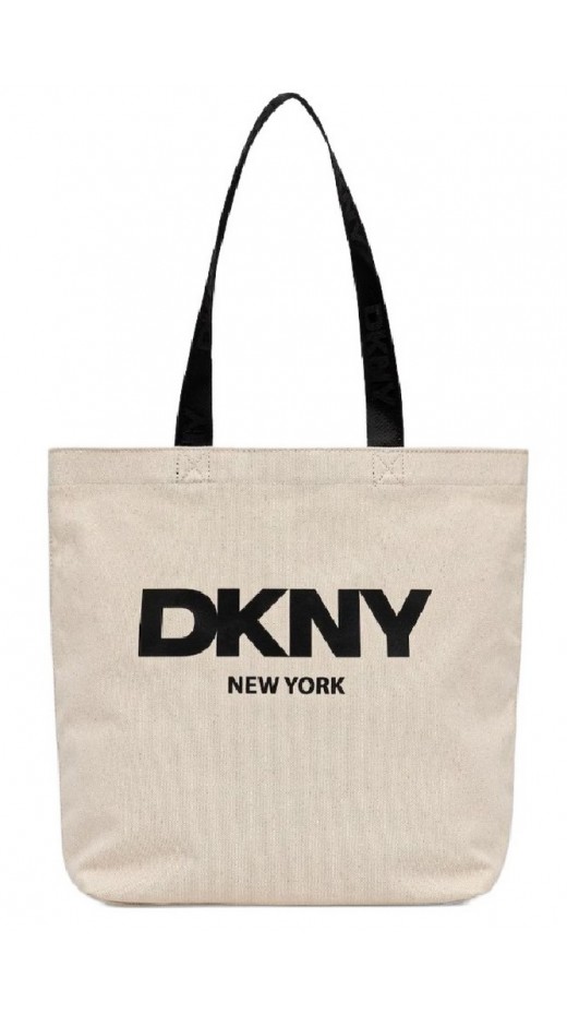 DKNY IZZY TOTE HANDBAG R53AGN37 ΤΣΑΝΤΑ ΓΥΝΑΙΚΕΙΑ NATURAL