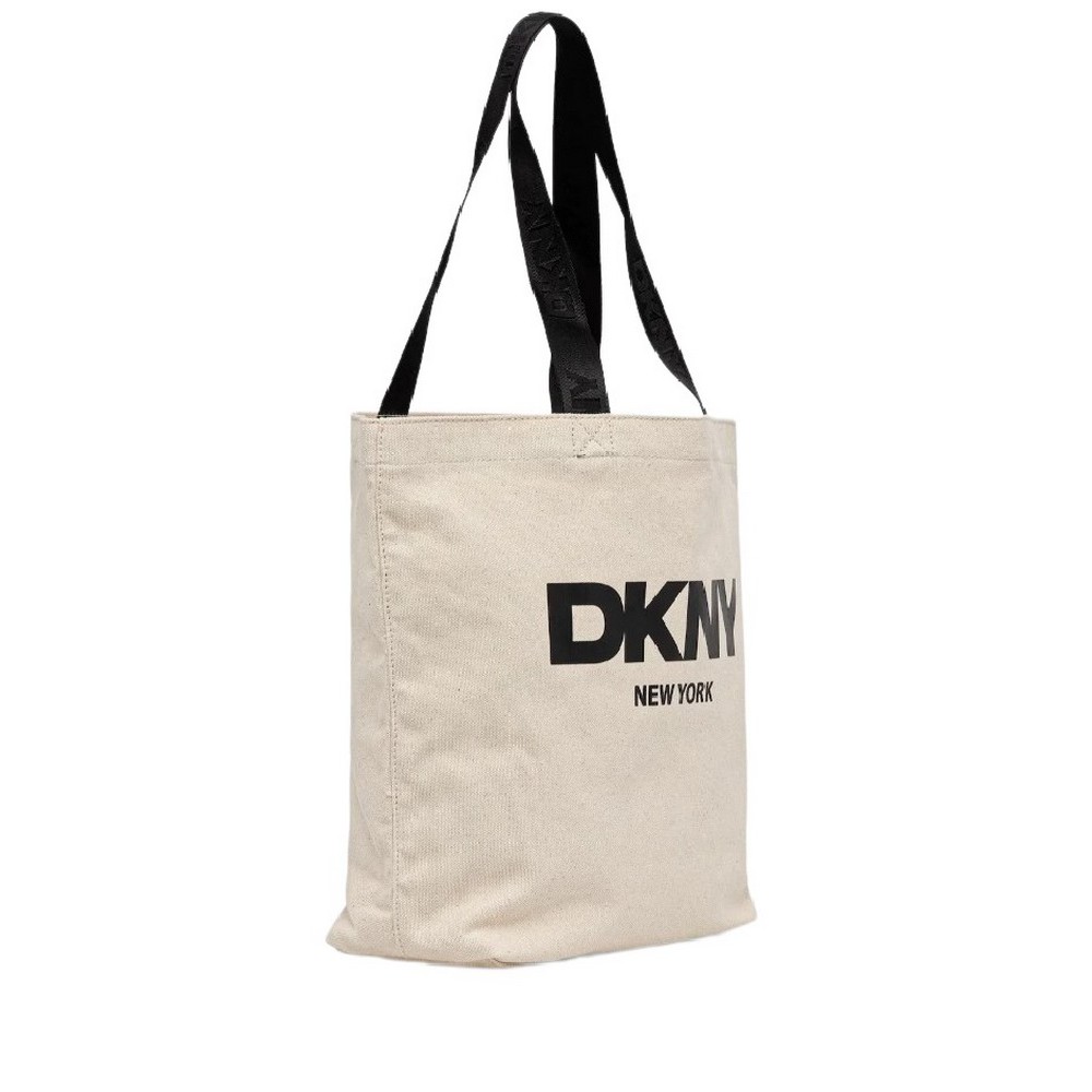 DKNY IZZY TOTE HANDBAG R53AGN37 ΤΣΑΝΤΑ ΓΥΝΑΙΚΕΙΑ NATURAL