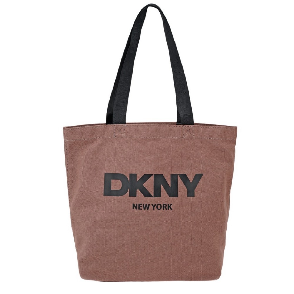 DKNY IZZY TOTE HANDBAG R53AGN37 ΤΣΑΝΤΑ ΓΥΝΑΙΚΕΙΑ TAUPE