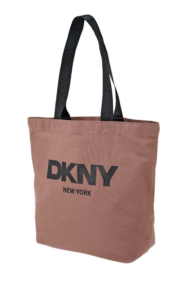 DKNY IZZY TOTE HANDBAG R53AGN37 ΤΣΑΝΤΑ ΓΥΝΑΙΚΕΙΑ TAUPE