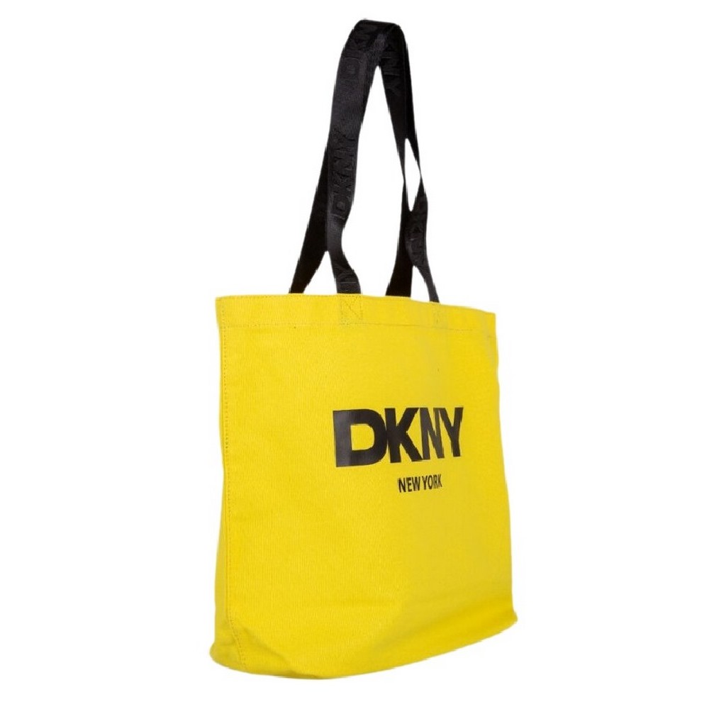 DKNY IZZY TOTE HANDBAG R53AGN37 ΤΣΑΝΤΑ ΓΥΝΑΙΚΕΙΑ YELLOW