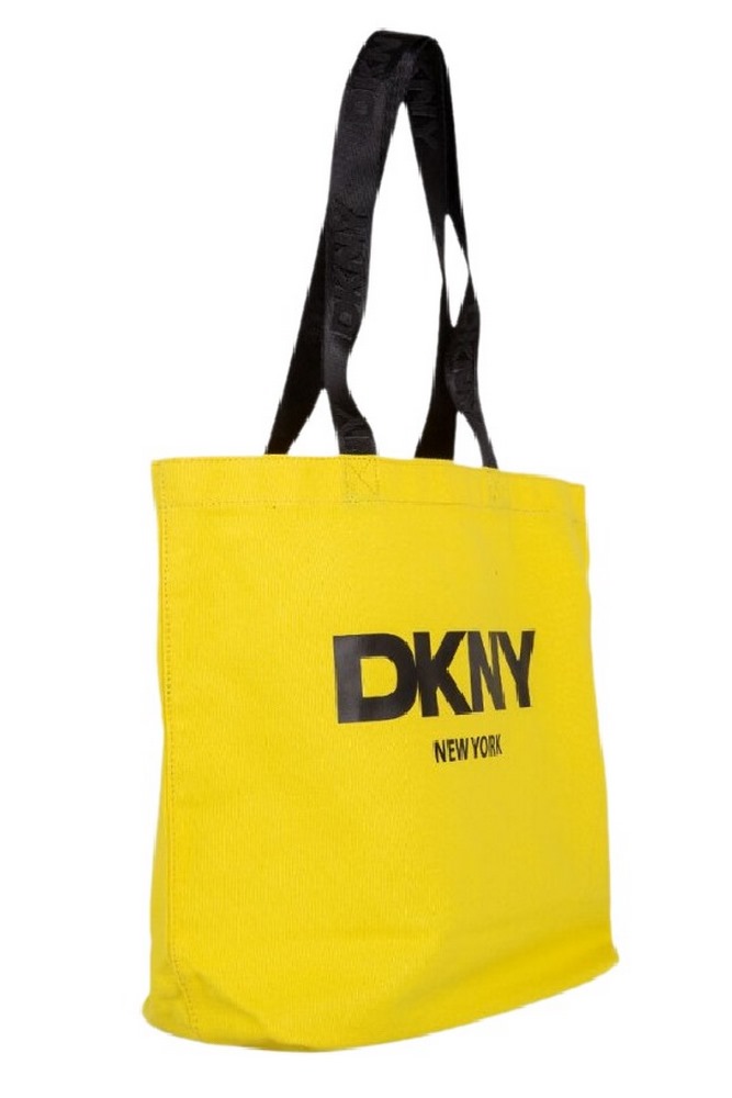 DKNY IZZY TOTE HANDBAG R53AGN37 ΤΣΑΝΤΑ ΓΥΝΑΙΚΕΙΑ YELLOW