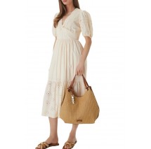 DKNY PAULA TOTE HANDBAG R61AOE48 ΤΣΑΝΤΑ ΓΥΝΑΙΚΕΙΑ COGNAC