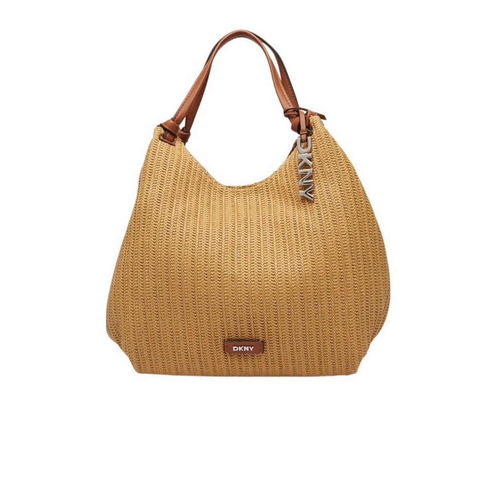 DKNY PAULA TOTE HANDBAG R61AOE48 ΤΣΑΝΤΑ ΓΥΝΑΙΚΕΙΑ COGNAC